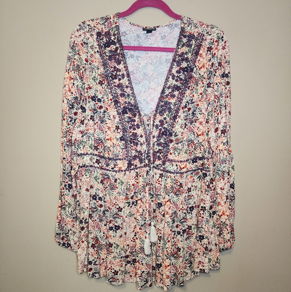 Torrid Boho long sleeve top